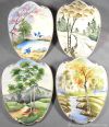 Four Seasons Wall Plaques Set - 4927