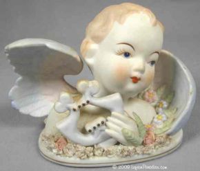 An Angel Bust with Lyre - 432