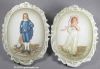 The Blue Boy and Pinkie Wall Plaques - KW3504