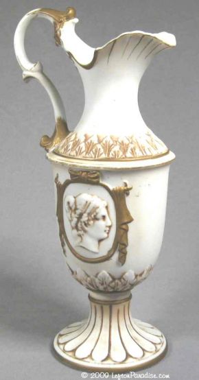 Grecian Styled Vase with Cameo - KW1875