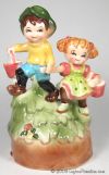 Jack and Jill Musical Figurine