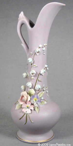 Luscious Lilac Ewer Vase - 2947