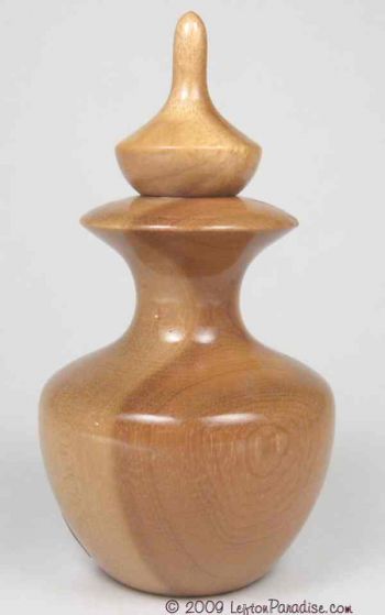 Myrtlewood Perfume Bottle