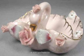 Ashtray, Pink Swan - 139